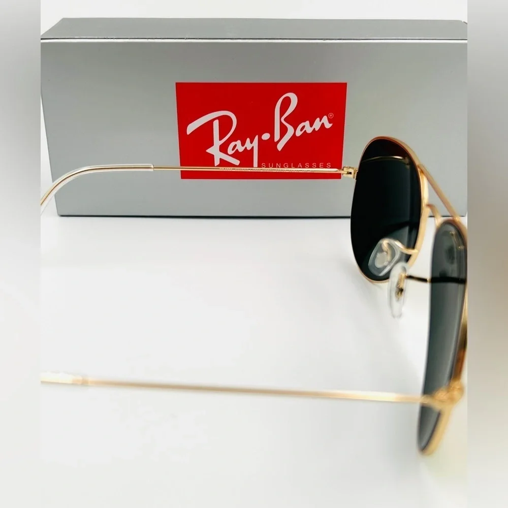 Ray-Ban Aviator RB3025 58mm Gold Frame Mirror Lens 58-14 112/69